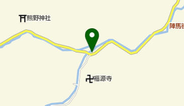 山下屋陣馬そばの地図画像