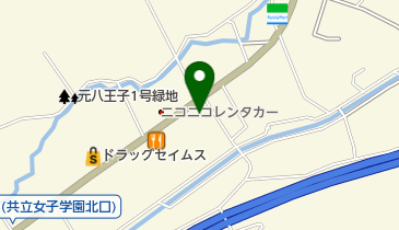馬車道元八王子店の地図画像