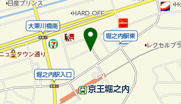 パンキースタジオの地図画像
