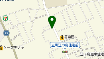 ヒロミ健康指圧センターの地図画像