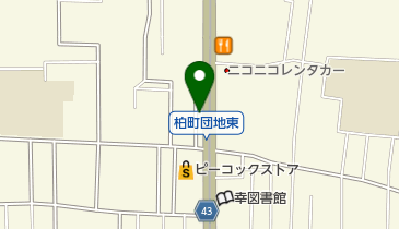 西武ガス興産株式会社の地図画像