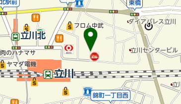 なみき画廊の地図画像