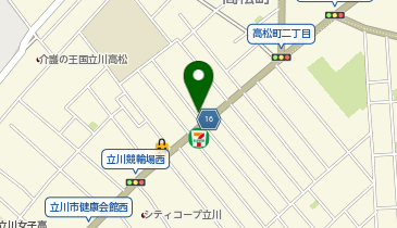 王道流空手道佐藤塾の地図画像