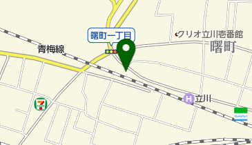 正道会館西東京支部の地図画像