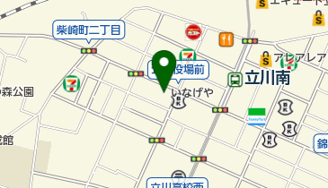 彩きもの学院立川校の地図画像