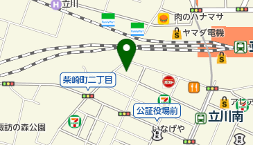 嵯峨きものアカデミーの地図画像