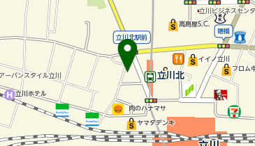 ホームメイドクッキング立川校の地図画像