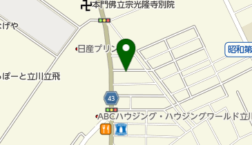 フタバ整体の地図画像