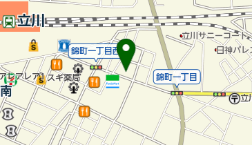 中国気功整体院の地図画像