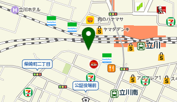 ジョイフル恵利 立川振袖店の地図画像