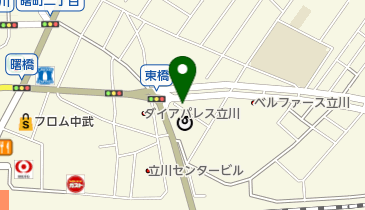 カンマーザールin立川の地図画像