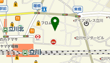餃子会館丸山の地図画像