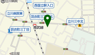 創価学会立川文化会館の地図画像