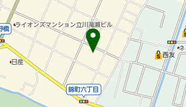 立正佼成会 立川教会の地図画像