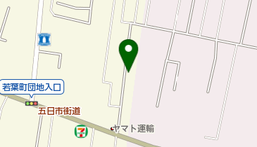 杉本ランドリーの地図画像
