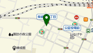 富士ランドリーの地図画像