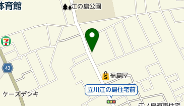 プリンスランドリーの地図画像