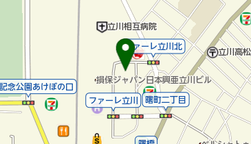 京都きもの友禅株式会社立川店の地図画像