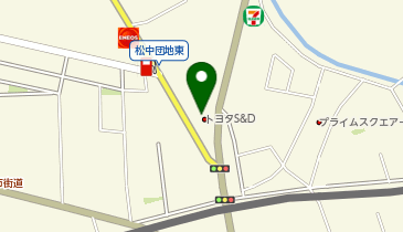 トヨタ西東京カローラ株式会社 天王橋店の地図画像