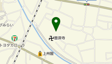 普済寺の地図画像