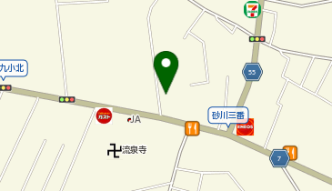 梅田石油の地図画像