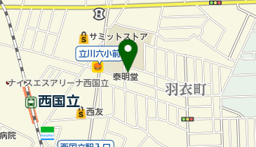 はごろも接骨院の地図画像