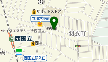BF接骨院の地図画像