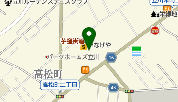 株式会社クックサン 立川栄町店の地図画像