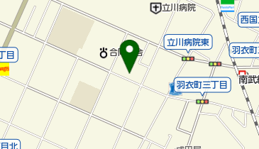 北沢産業株式会社 立川支店の地図画像