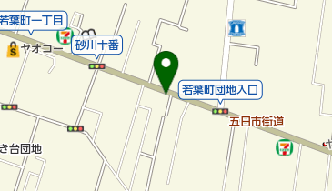 立川動物病院の地図画像