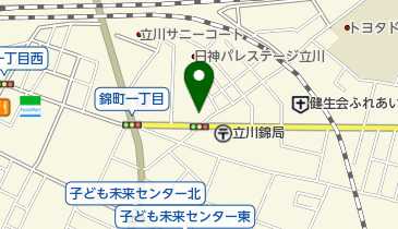 松山堂薬局鍼灸院の地図画像