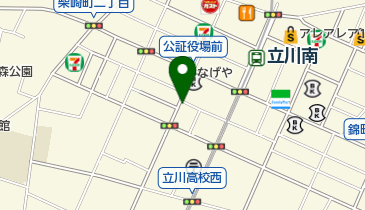 カットハウスレーヴの地図画像