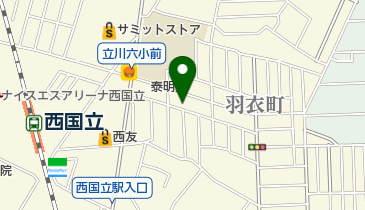 さくらんぼ美容室の地図画像