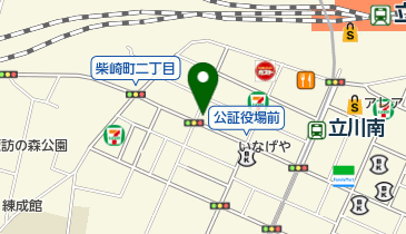 ヘアーメイクブルーキャンバスの地図画像