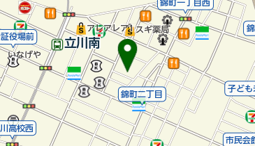 有限会社明代企画の地図画像