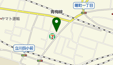 ラッキーラビットの地図画像