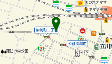 ヘアーサロンおおぬきの地図画像