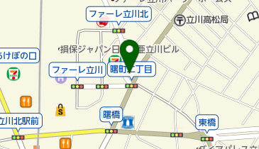 武蔵野の地図画像