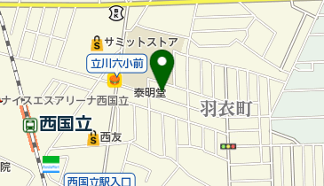 珈琲夢職人の地図画像