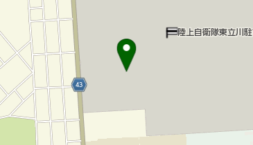 自衛隊東京地方協力本部 三多摩地区隊本部の地図画像