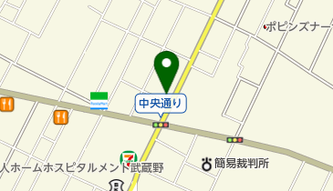 氣功療法研究所の地図画像