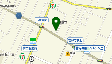 リベストギャラリー創の地図画像