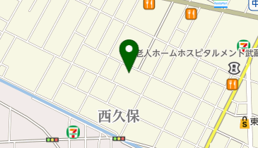 武蔵野市 西久保コミュニティセンターの地図画像