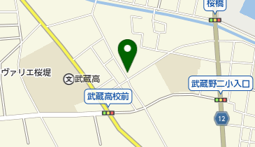 武蔵野美術工芸研究所の地図画像