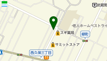クリップ武蔵野校の地図画像