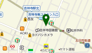 ジェイジェイミュージックの地図画像