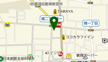 オリッククリーニング本店の地図画像