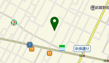 中島ランドリーの地図画像