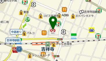 株式会社ダイワ靴店 吉祥寺1号店の地図画像