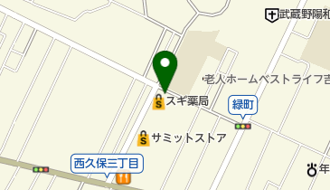 グリン堂の地図画像